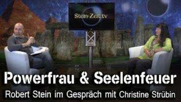 Seelen-Sendung!  Christine Strübin bei SteinZeit.tv | © Blaubeerwald Institut®